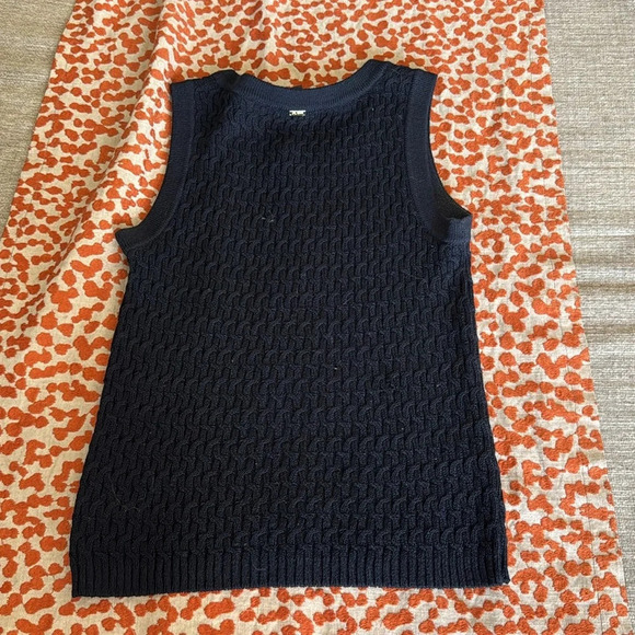 St. John sport knit tank top sweater size xs black - Picture 11 of 12